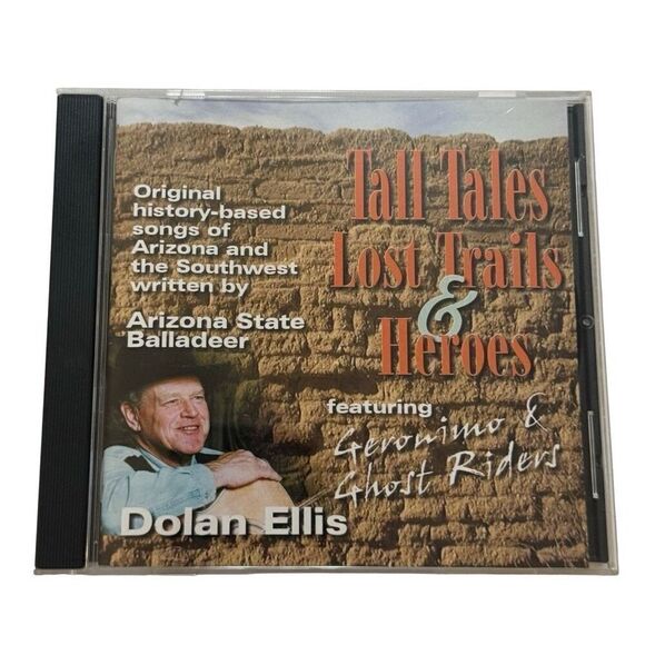 DOLAN ELLIS - Tall Tales Lost Trails & Heroes CD - SIGNED / AUTOGRAPHED - Picture 1 of 7